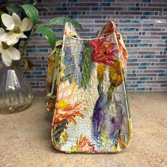 NWT Brahmin Cami Succulent Bloom purse - Picture 5 of 7